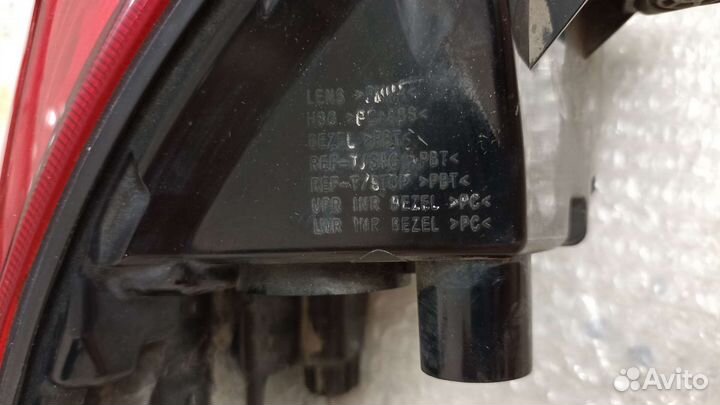 Фонарь задний правый kia x line