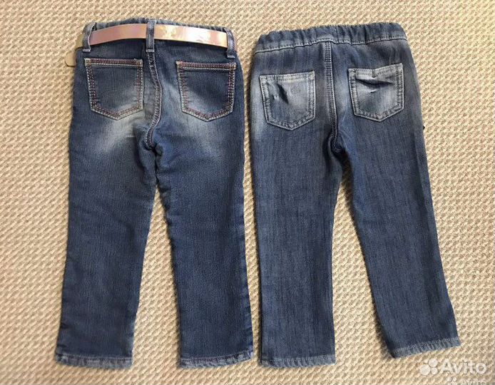 Джинсы на девочку 98 размер