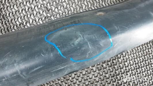 Бампер задний renault kangoo 1 (5ST03HG01)