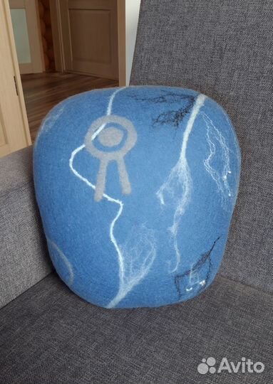 Декоративные подушки из шерсти