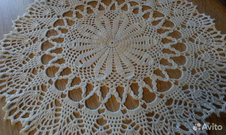 Салфетка вязаная крючком