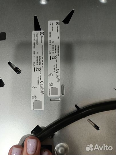 Варочная панель электрическая electrolux