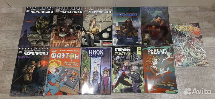 Коииксы - Marvel, DC, bublle, IDW и Конан