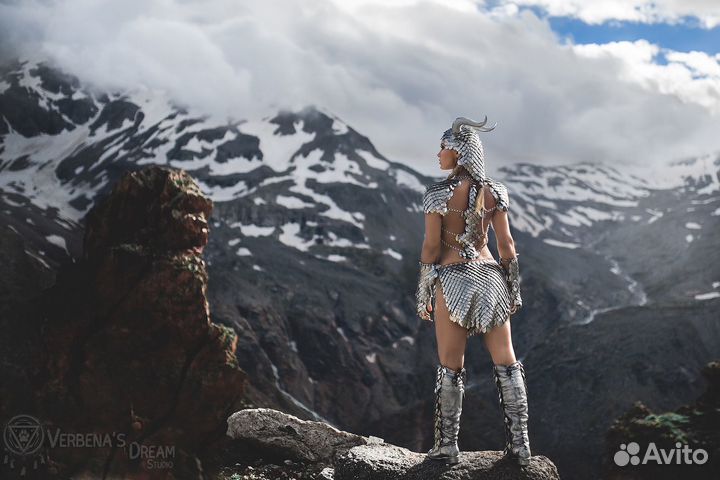 Костюм из стальной чешуи Дракон