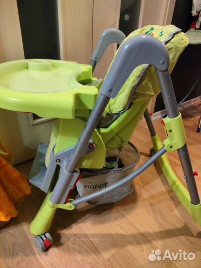 Стульчик для кормления happy baby