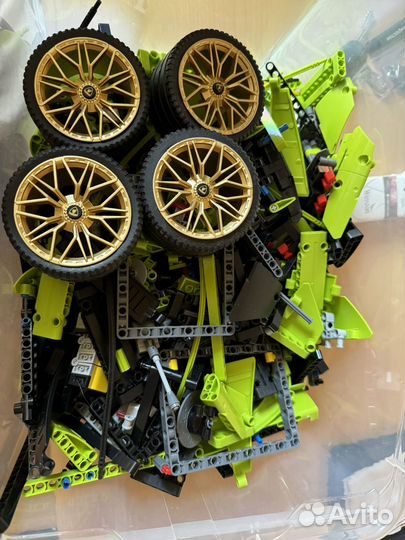 Конструктор lego lamborhini sian