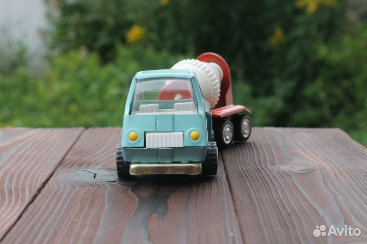 Игрушечная Машинка Бетономешалка Сделано в СССР