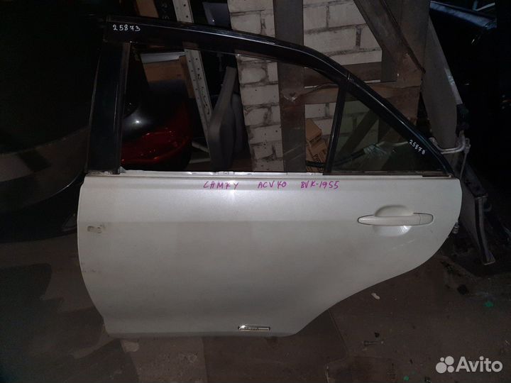 Задняя Дверь на Toyota Camry V40 Прав/Лев