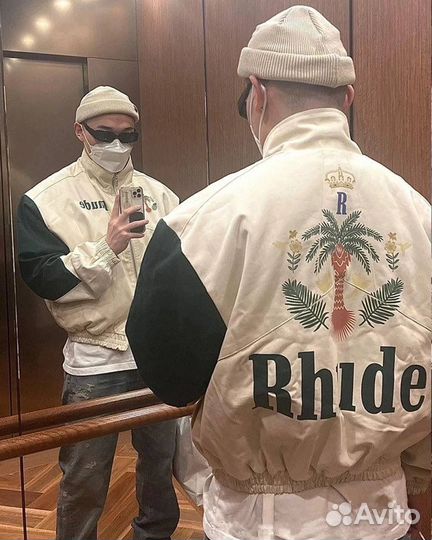 Бомбер rhude премиум