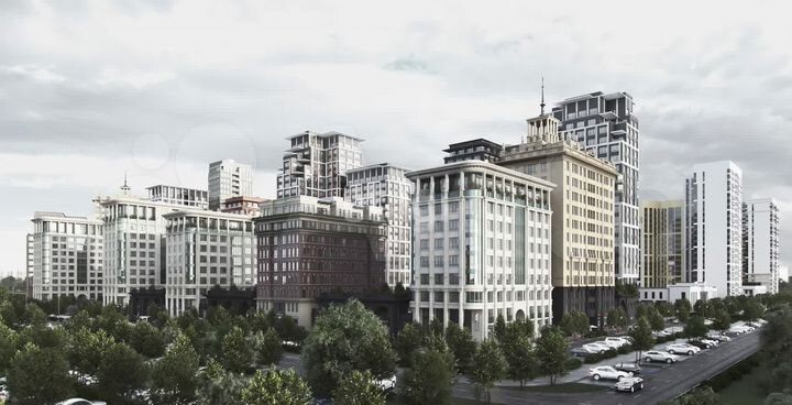 2-к. квартира, 81,5 м², 10/12 эт.