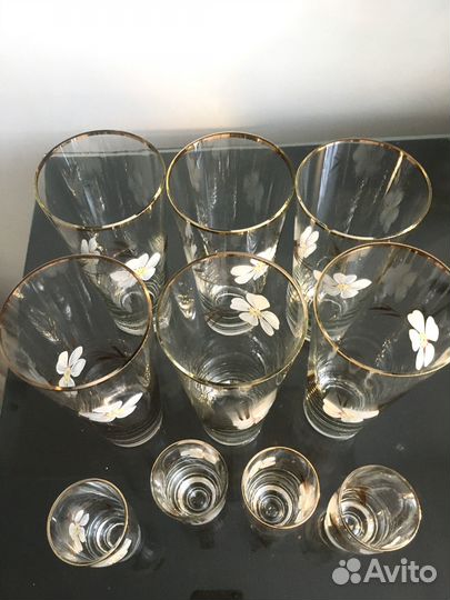 Винтажные стаканы. Набор