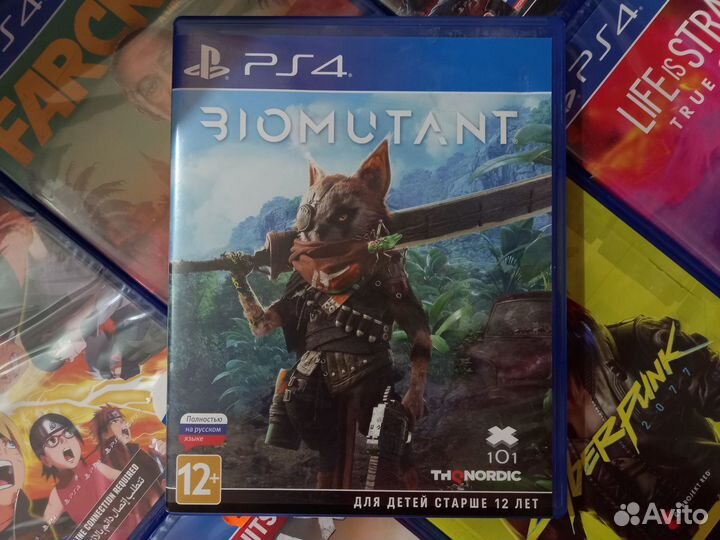 PS4 Biomutant б/у