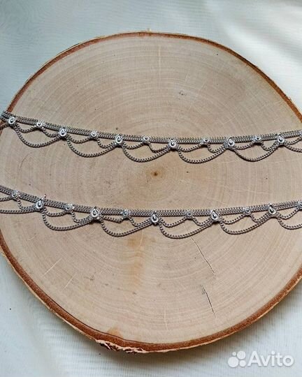 Браслеты на ноги, пара браслетов на ногу