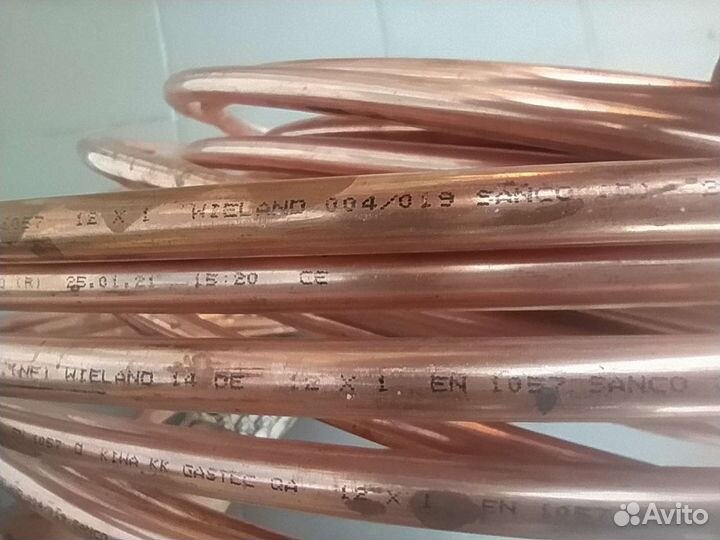 Труба медная 12 /1мм