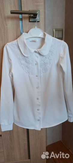 Блузка школьная 128