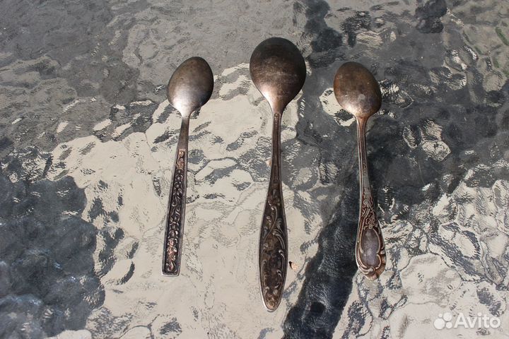 Мельхиоровые ложки СССР