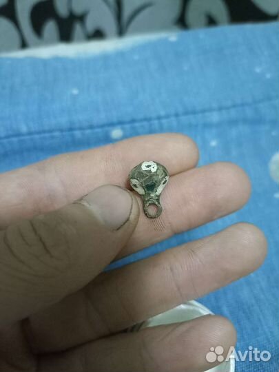 Пуговица гирька (эмаль)