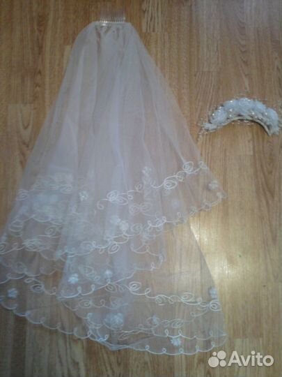 Фата, веночек, плакат для свадьбы