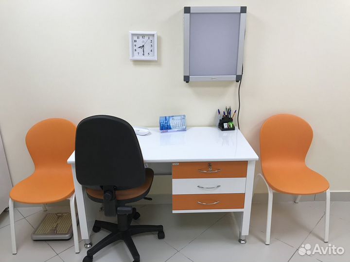 Медицинский стол сл-Т3, хром.ножки