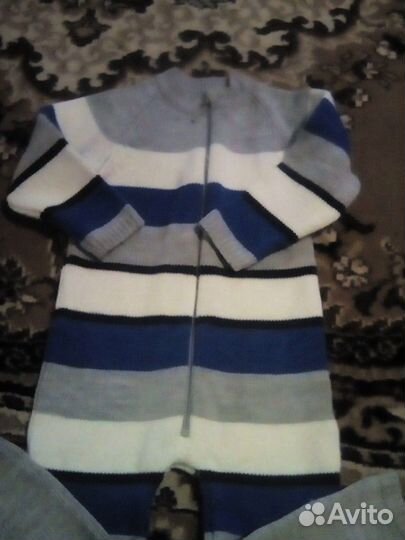 Вязаный комбинезон Крокид на мальчика