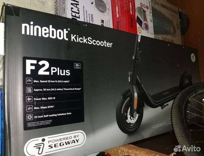 Электросамокат ninebot F2 Plus