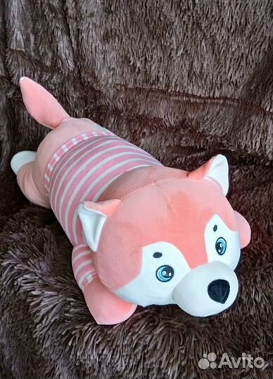 Мягкая игрушка с пледом