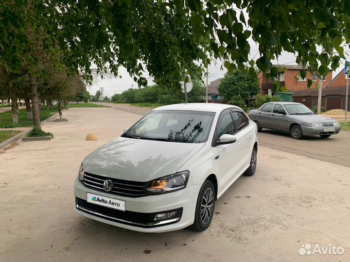 Volkswagen Polo 1.6 AT, 2017, 124 000 км