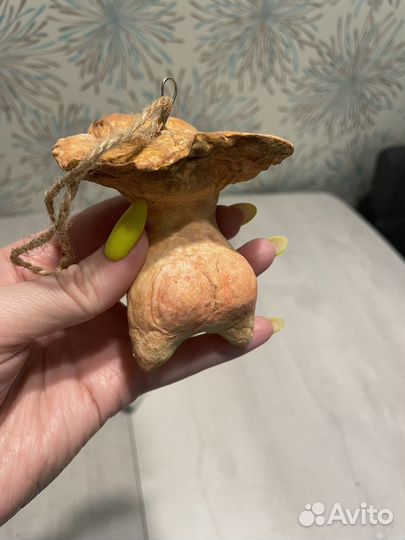 Ватные елочные игрушки