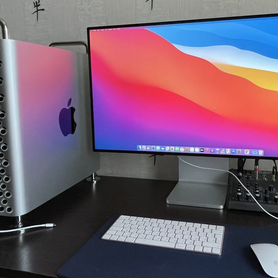 Apple Mac Pro + Apple XDR Display + подставка