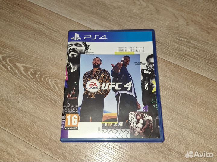 Ufc 4 ps4 диск