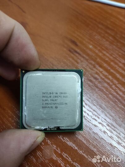Процессор intel core 2 duoe8400