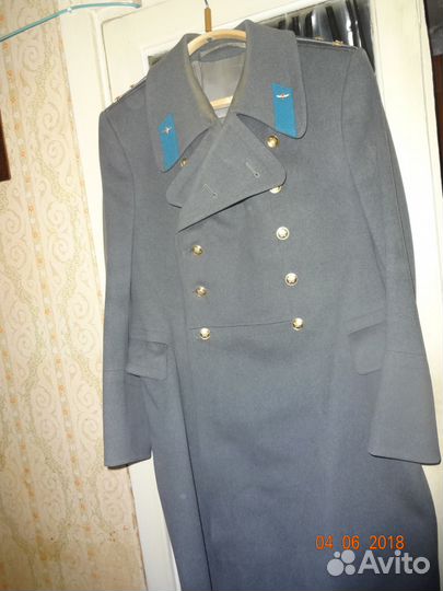 Шинель парадная. Офицер ввс СССР. Оригинал