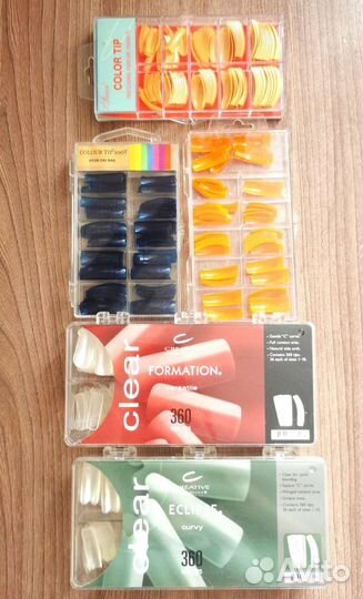 Набор для наращивания ногтей. Цена за всё