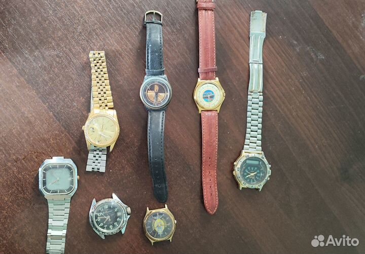 Наручные командирские,советские часы, кварцовые
