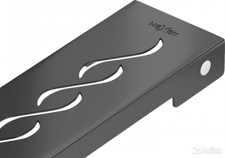 Крышка линейного трапа Mexen M18 80см черный