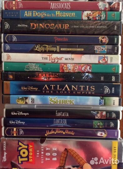 Dvd R1 мультфильмы