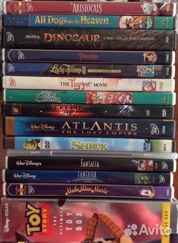 Dvd R1 мультфильмы