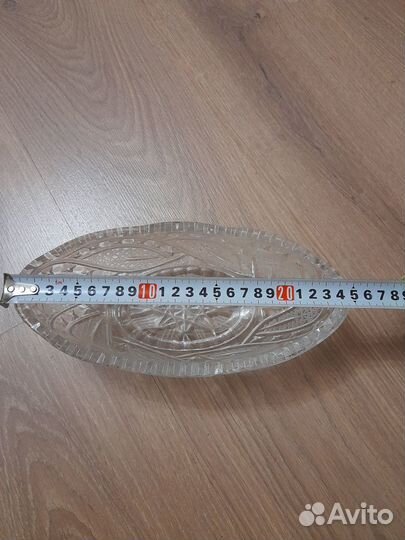 Салатник хрусталь