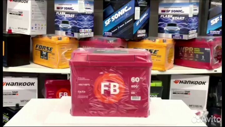 Акб FB 60 Ач (1) (L)