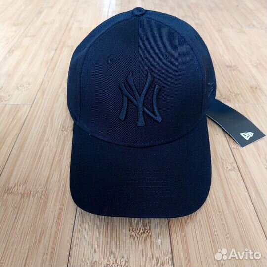 Кепка бейсболка New Era premium чёрная