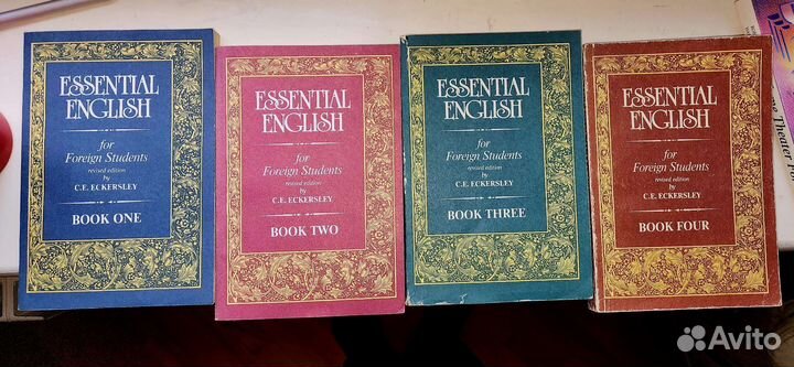 Практические учебники английского, Экерсли, 4 тома