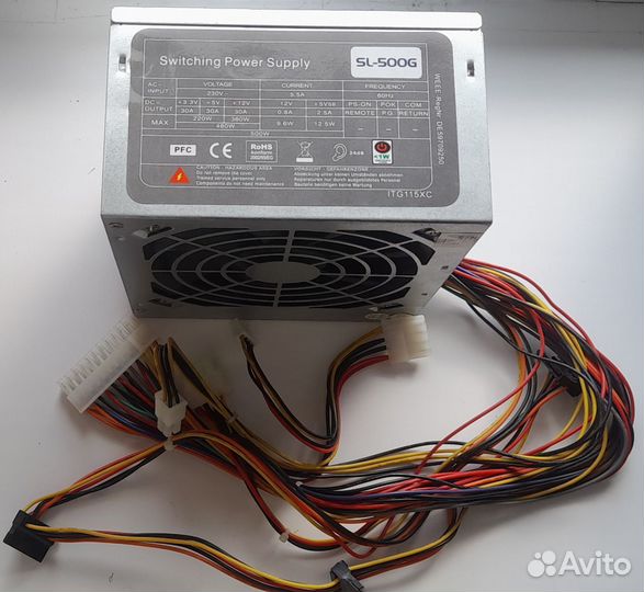 Блок питания для пк 500w