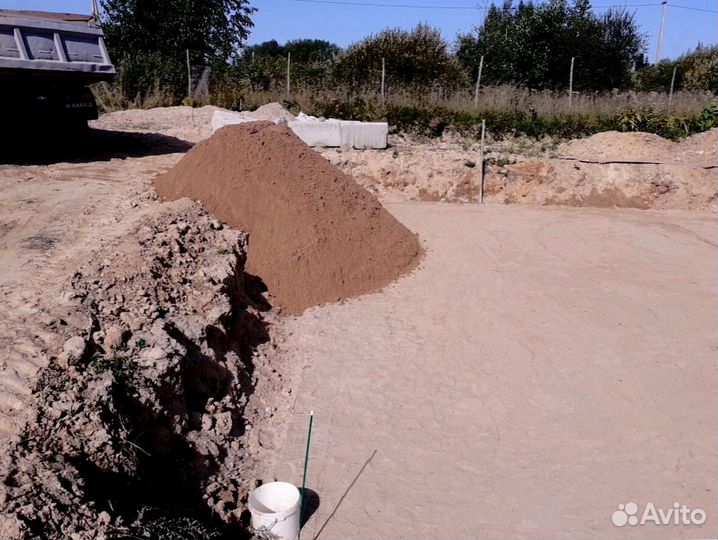 Песок под септик