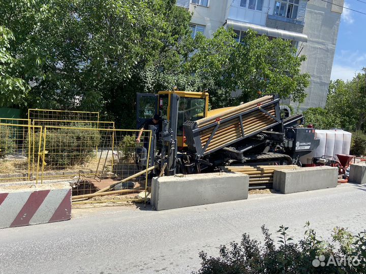 ГНБ горизонтальное направленое бурение прокол