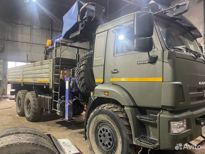 КАМАЗ 43118-50 Е-5 с КМУ, 2021