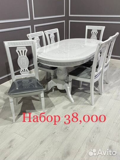 Столы и стулья новые