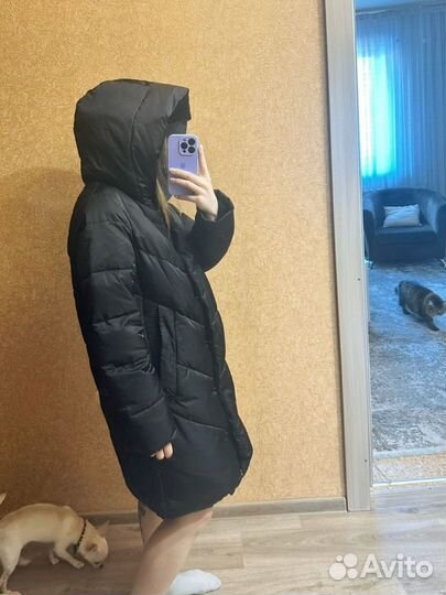 Пуховик зимний снежная королева