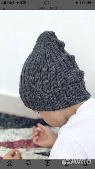 Шапка ручной работы дракончик