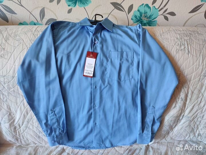 Рубашки школьные, новые, р. 146