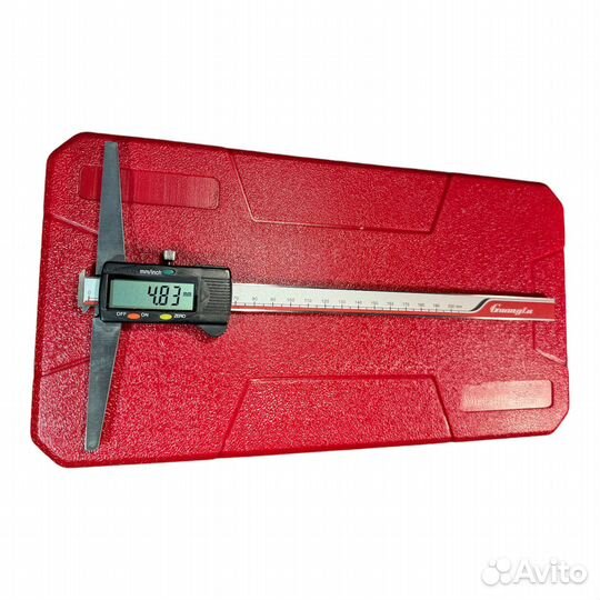 Штангенциркуль глубиномер шгц с двойными зубцами